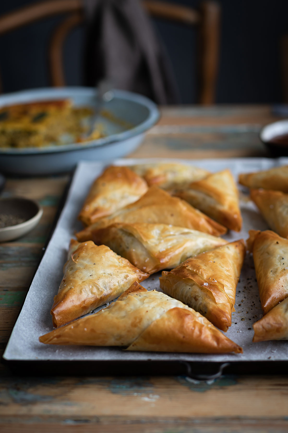South African bobotie phyllo pies recipe