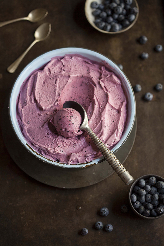blueberry-ice cream