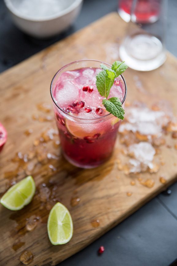 pomegranate mojito