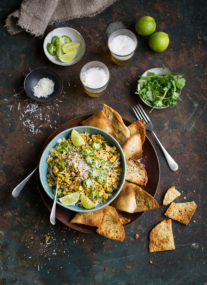 Esquites - the living best mexican corn salad