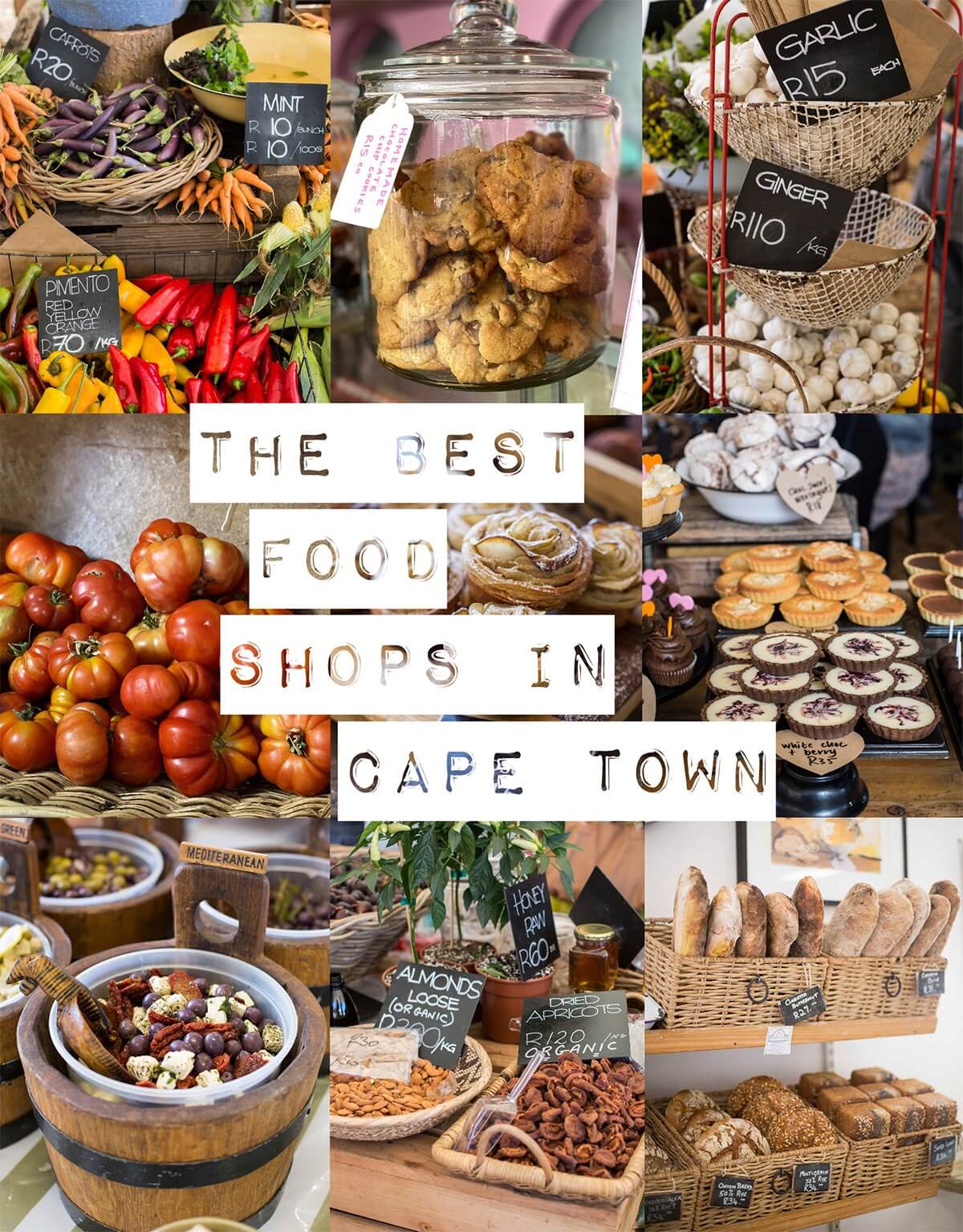 The best food shops in Cape Town