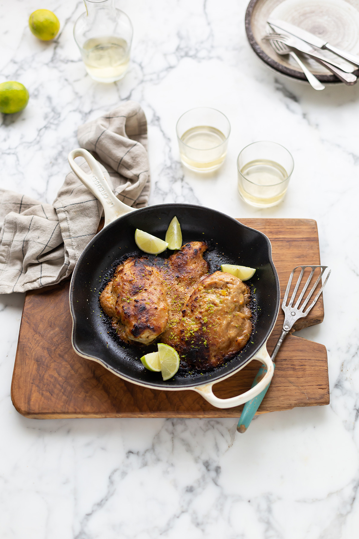 Jamie Oliver’s gnarly peanut chicken with lime & chilli recipe
