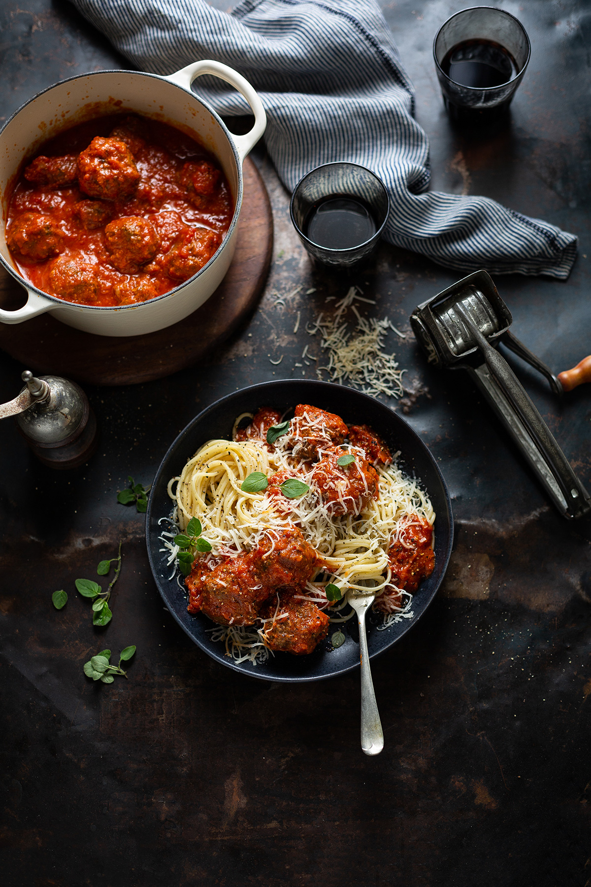 Spaghetti & meatballs recipe