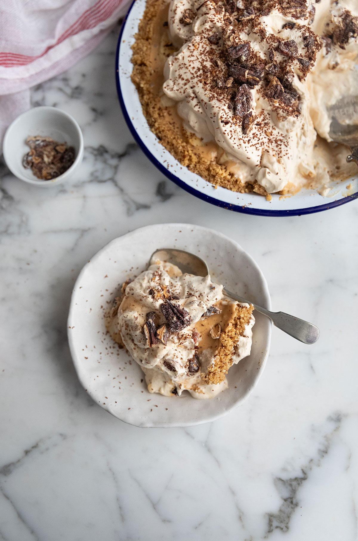 The best banoffee pie with miso & pecans recipe